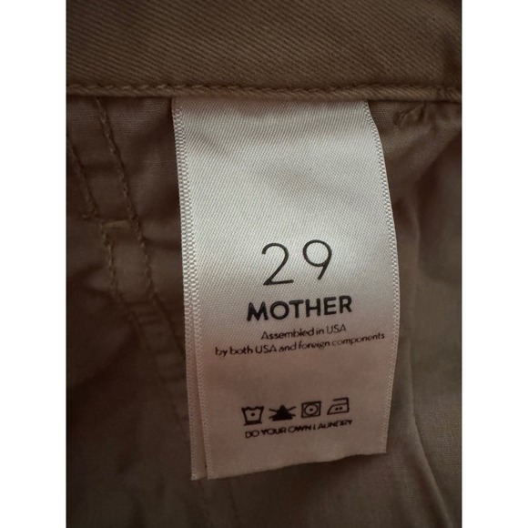 MOTHER The Shaker Prep Fray / Size 29 Khaki Cerulean Blue‎ Side Stripe (G) - Picture 4 of 12